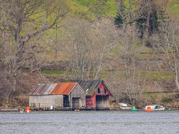 Old Loch Ness Boathouses