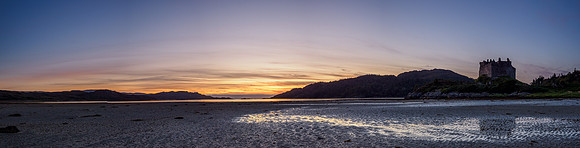 Castle Tioram Sunset Panorama [1909012]