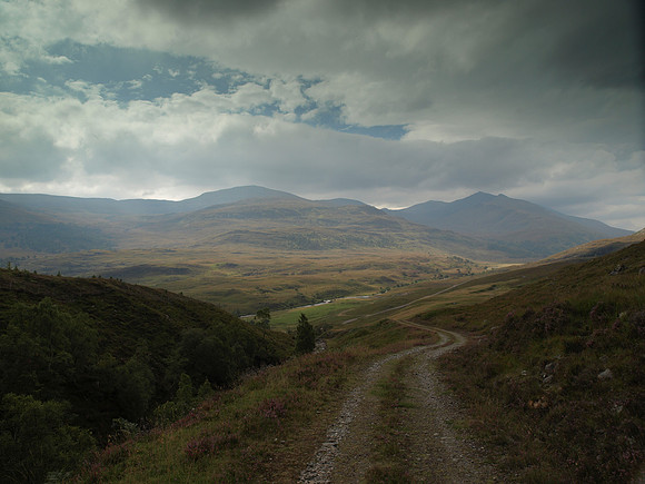 View from track beside Allt Toll a Mhuic