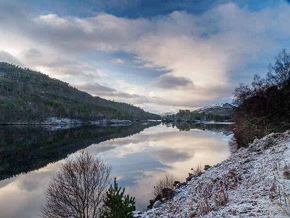 Loch Beinn a' Mheadhoin Reflection 1