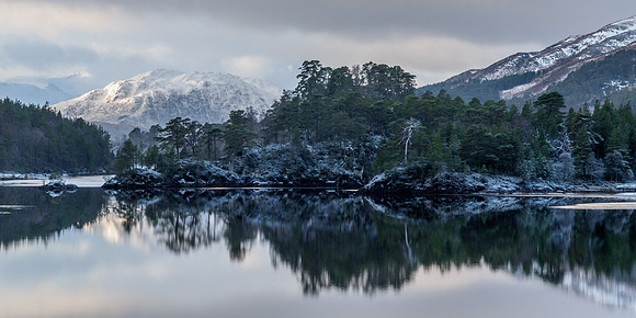 Loch Beinn a' Mheadhoin Reflection 2