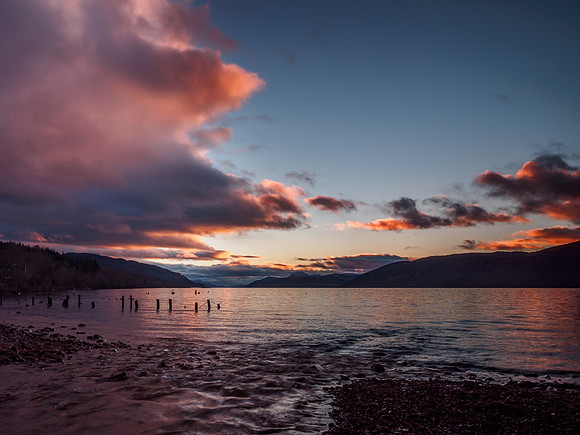 Loch Ness From Dores Beach
