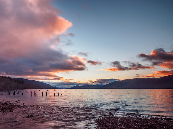Loch Ness From Dores Beach