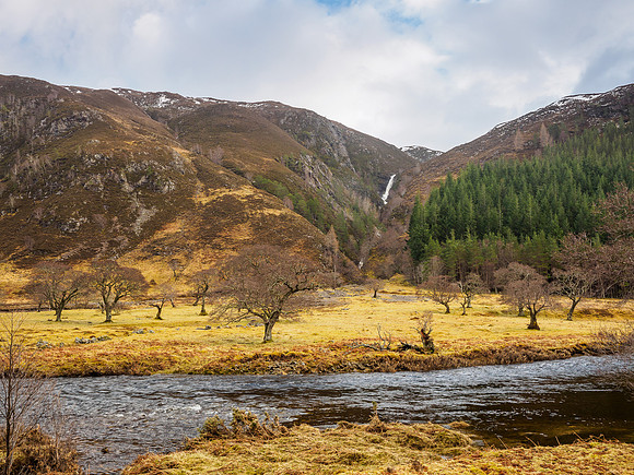 Falls on the Allt Gleadhrach