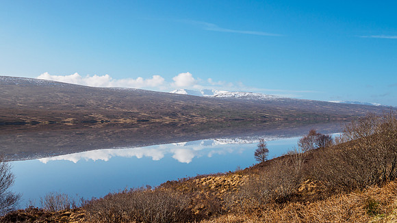 Loch Shin and Ben More Assynt