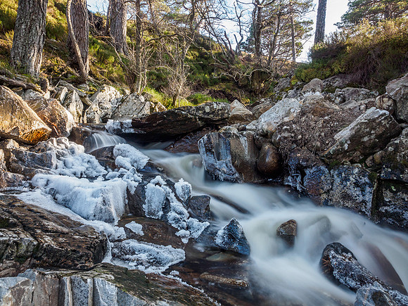 Falls on the Allt Garbh