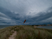 Findhorn Beach and Strange Sky