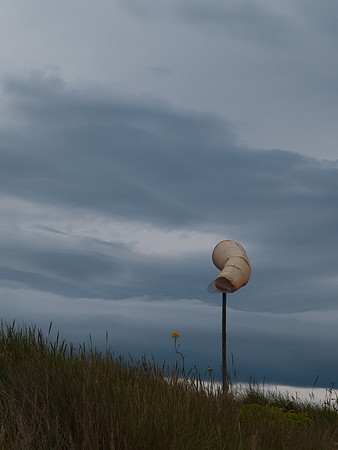 Findhorn Beach and Strange Sky