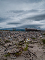 Findhorn Beach and Strange Sky