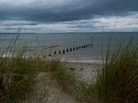 Findhorn Beach and Strange Sky