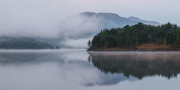 Misty Loch Beinn a' Mheadhoin 1