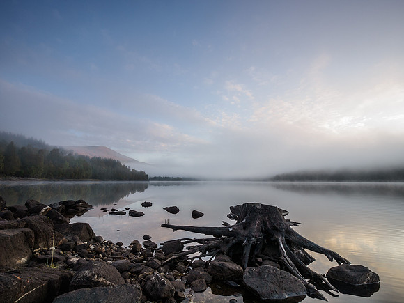 Misty Loch Beinn a' Mheadhoin 8