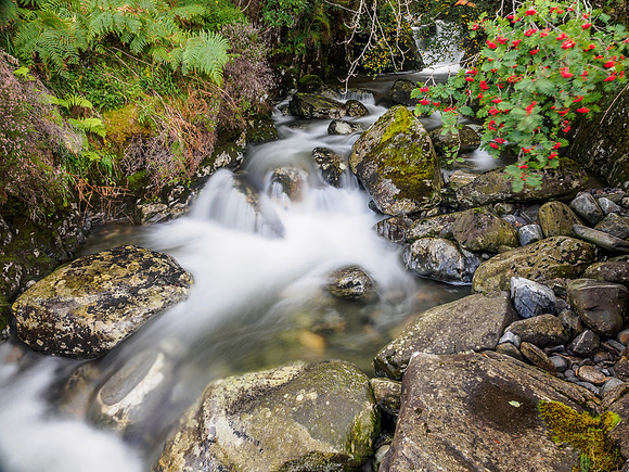 Falls on the Allt Coire Mhicrail