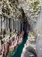 Fingal's Cave Interior Inward View