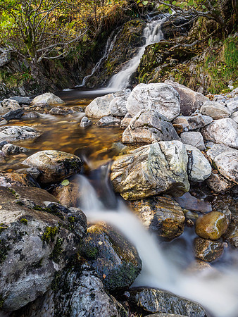 Falls on the Allt Coire Eòghain
