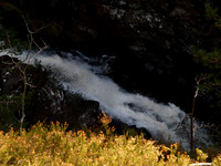 Corrimony Falls from above