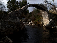Old bridge over the River Dulnain