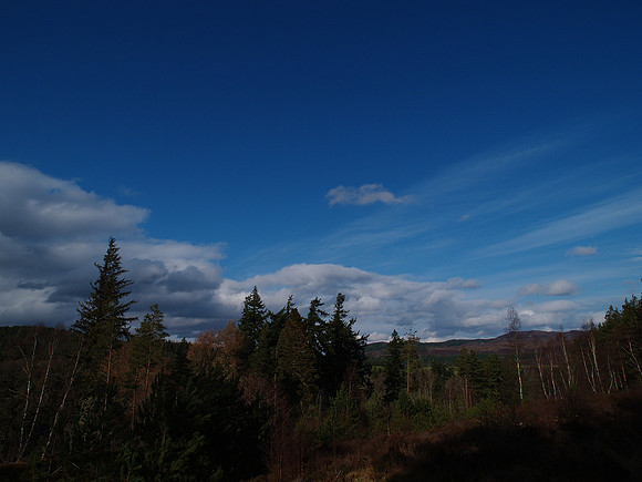 View along Glen Urquhart