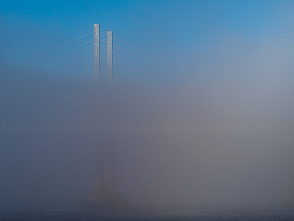 Kessock Bridge in the Mist