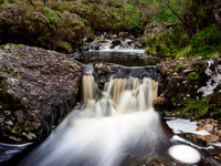 Falls on the Allt Coire Coille Leacainn