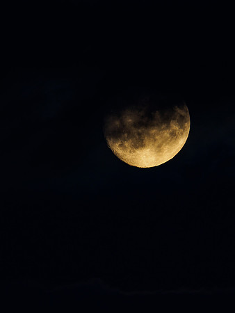 Not Quite A Super Moon