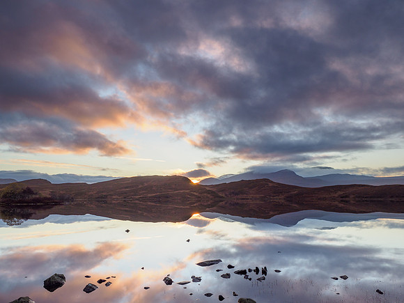 Lochan Hakel Sunset