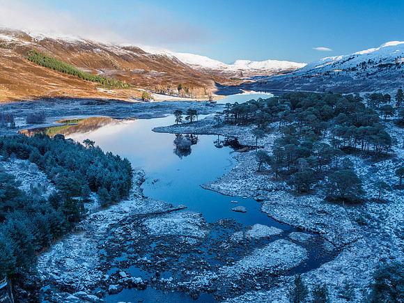 Glen Cannich From the Mullardoch Dam