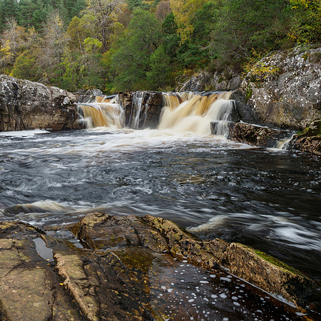 White Water on Black Water