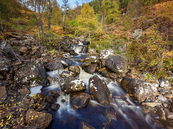 Falls on the Allt na h-Imrich