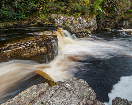 White Water on Black Water