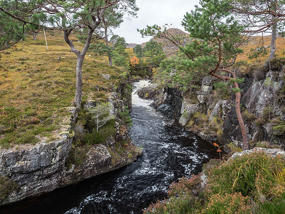 Falls on the Garbh-uisge