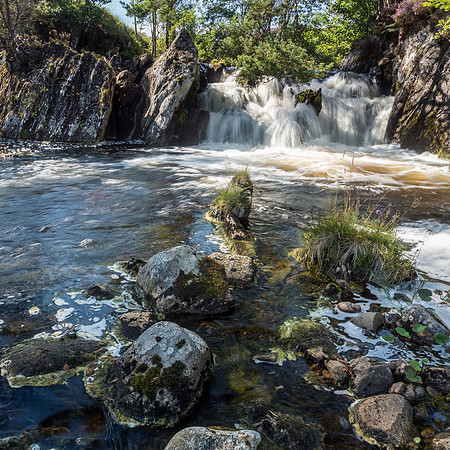 Falls on the Uisge Misgeach