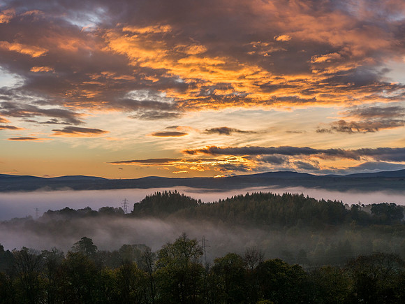 Sunrise Above The Fog