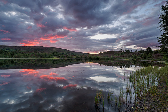 Loch na Bà Ruaidhe Reflections (3) [1807089]