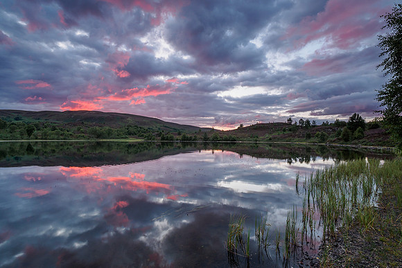 Loch na Bà Ruaidhe Reflections (4) [1807090]