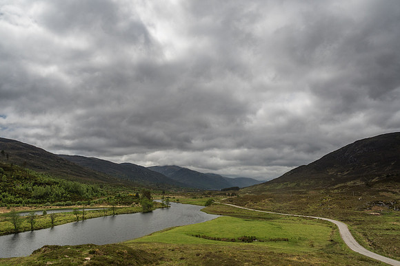 Road to Mullardoch