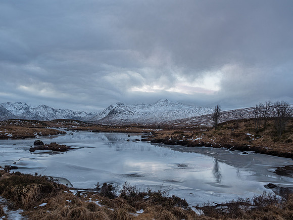Lochan na Stainge and the Black Mount