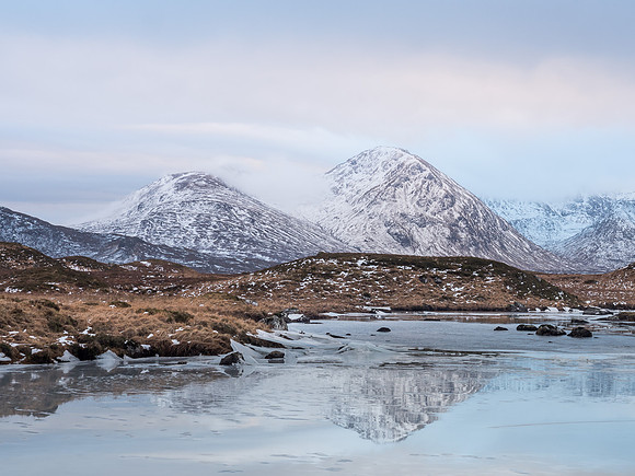 Lochan na Stainge and the Black Mount