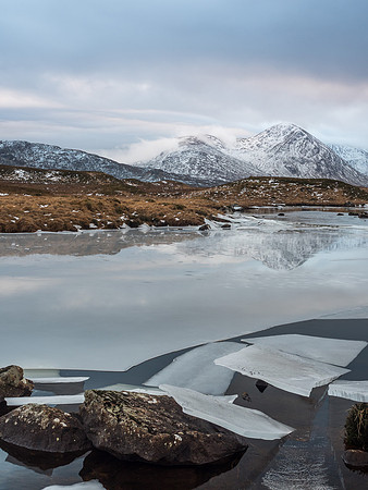Lochan na Stainge and the Black Mount
