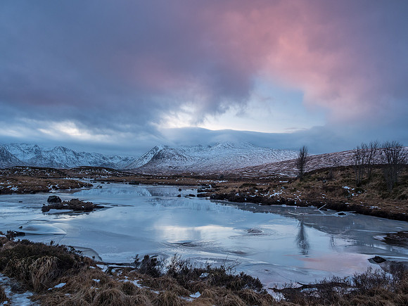 Lochan na Stainge and the Black Mount