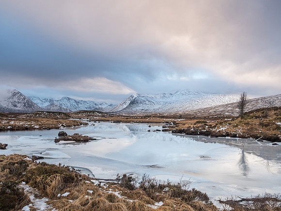 Lochan na Stainge and the Black Mount