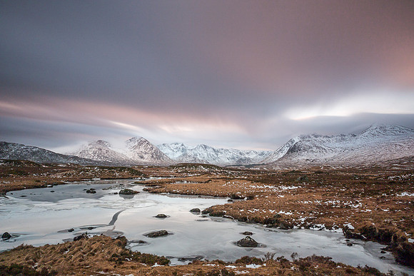 Lochan na Stainge and the Black Mount