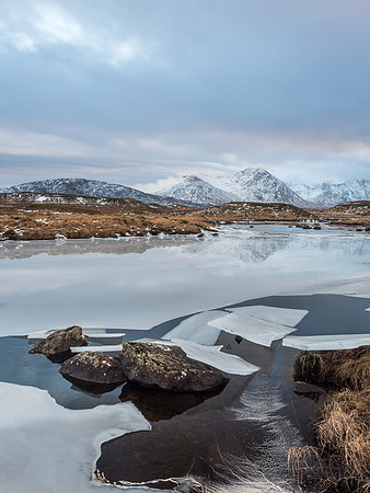 Lochan na Stainge and the Black Mount