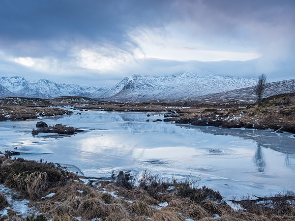 Lochan na Stainge and the Black Mount