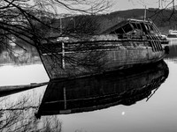 Boat Wreck on Loch Ness