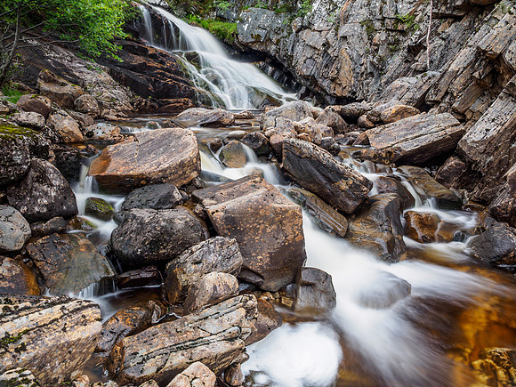 Falls on the Allt Mullardoch