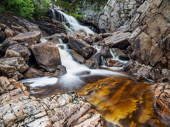 Falls on the Allt Mullardoch