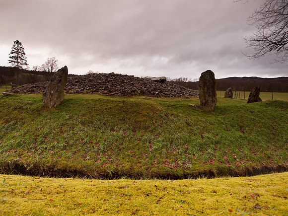 Corrimony Cairn and Standing Stones