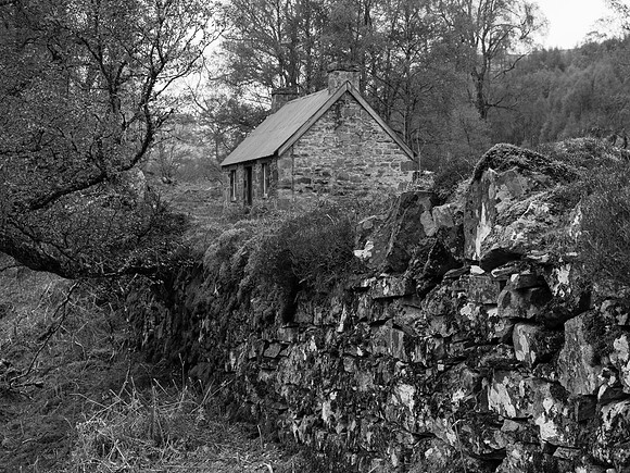 Gamekeeper's Bothy B+W