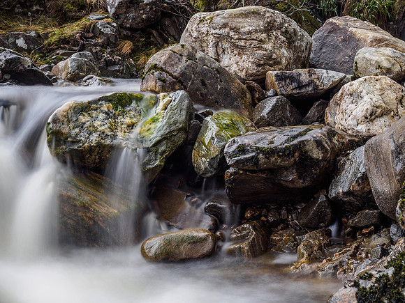 Falls on the Allt Coire Eòghain
